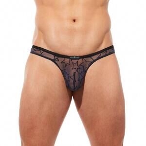 NEW GREGG HOMME starr thong underwear in navy